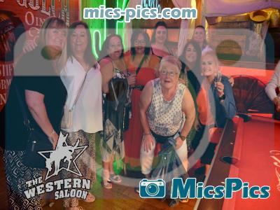 Mics Pics at Western Saloon, Benidorm Thursday 18th April 2024 Pic:014