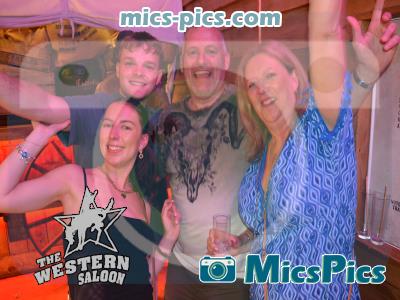 Mics Pics at Western Saloon, Benidorm Friday 19th April 2024 Pic:011