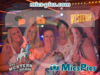 Mics Pics at Western Saloon, Benidorm Tuesday 23rd April 2024 Pic:001