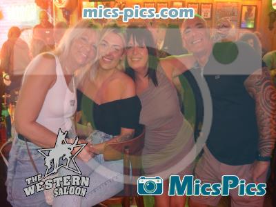 Mics Pics at Western Saloon, Benidorm Friday 26th April 2024 Pic:050